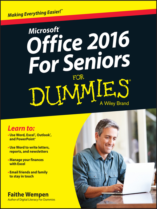 Title details for Office X For Seniors For Dummies by Faithe Wempen - Available